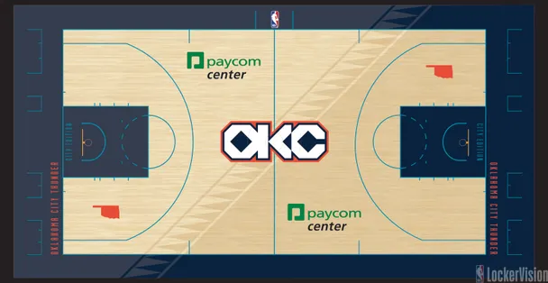 Paycom Center Oklahoma City Thunder alternate home court for 2026 NBA Playoffs Round 2 Game 2 vs Los Angeles Lakers