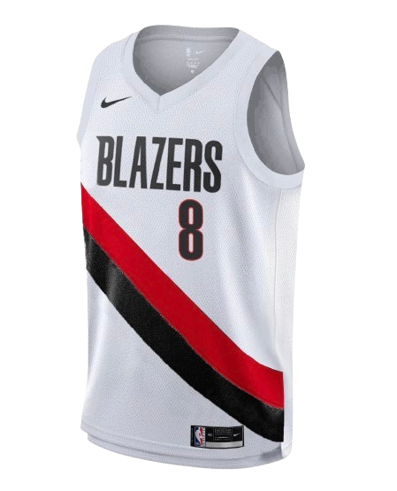 Portland Trail Blazers Association Edition white home jersey for 2026 NBA Playoffs Round 1 Game 3 vs San Antonio Spurs