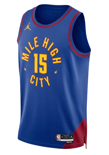 Denver Nuggets Statement Edition blue jersey