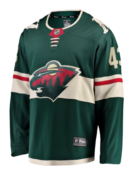 Minnesota Wild green home sweater for 2026 NHL Stanley Cup Playoffs Round 1 Game 6 vs Dallas Stars