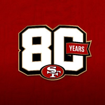 San Francisco 49ers 80th anniversary logo patch design 2026 season