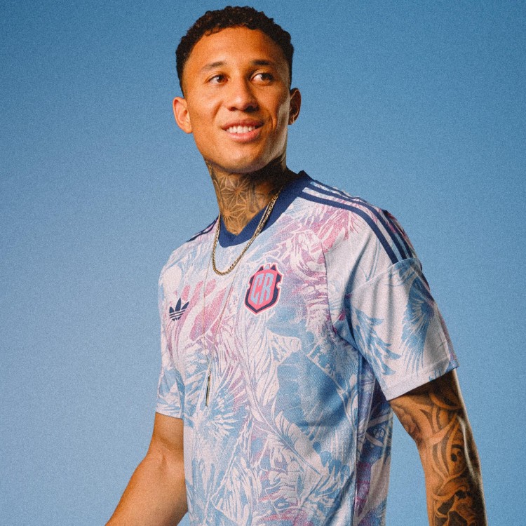 Costa Rica Away Kit On Model