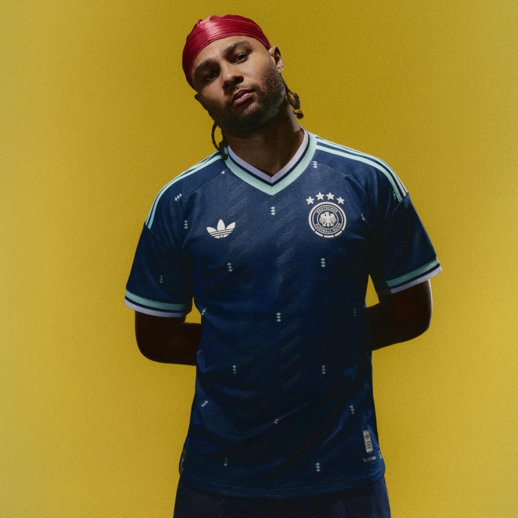 Germany Away Kit On Model