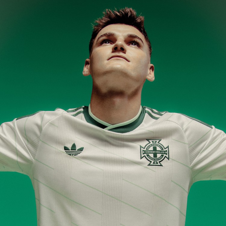 Northern Ireland Away Kit On Model