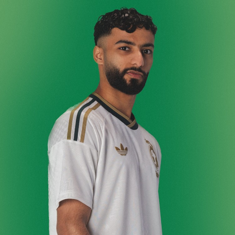 Saudi Arabia Away Kit On Model