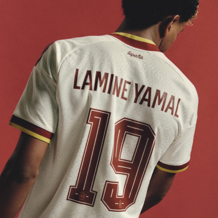 Spain Away Kit Back - Lamine Yamal