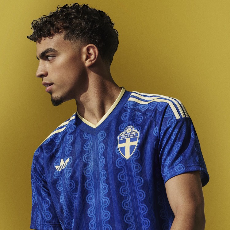 Sweden Away Kit On Model
