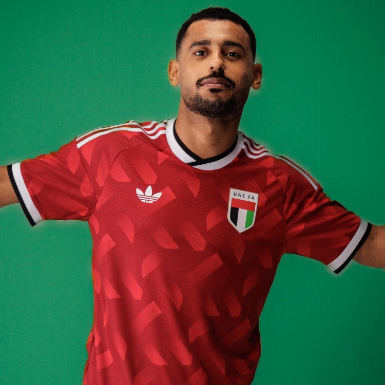UAE Away Kit On Model