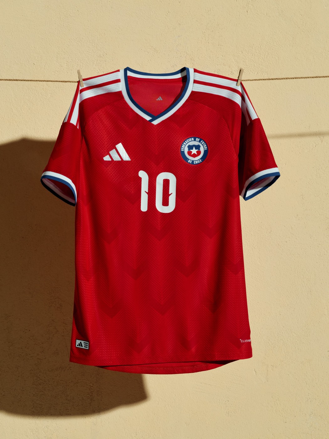 Chile 2026 World Cup home kit by Adidas