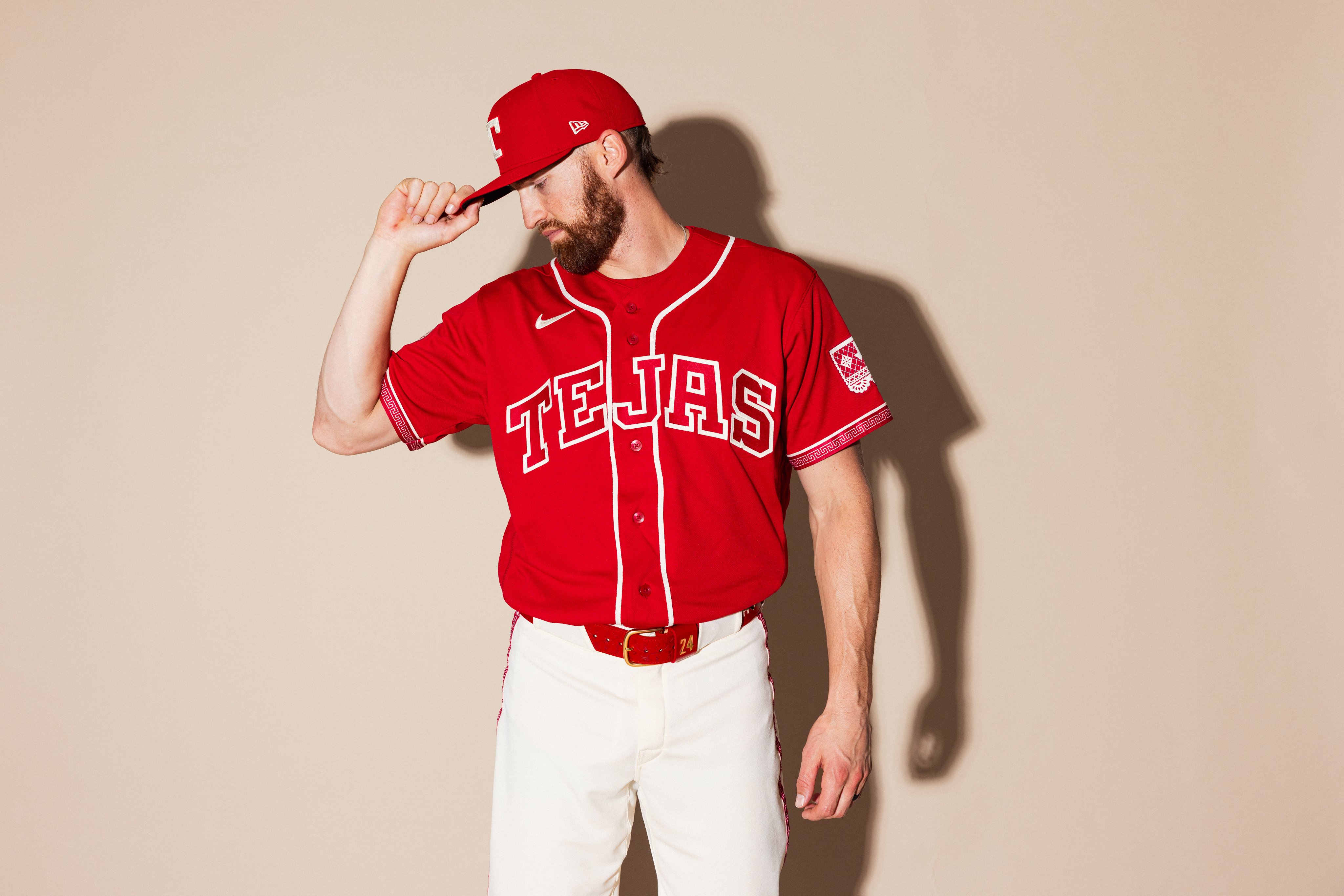 Texas Rangers 2026 City Connect Tejas full uniform front view