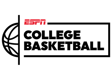 Old ESPN College Basketball logo with the ESPN wordmark stacked on top of the basketball before the 2026 redesign for comparison with the new logo