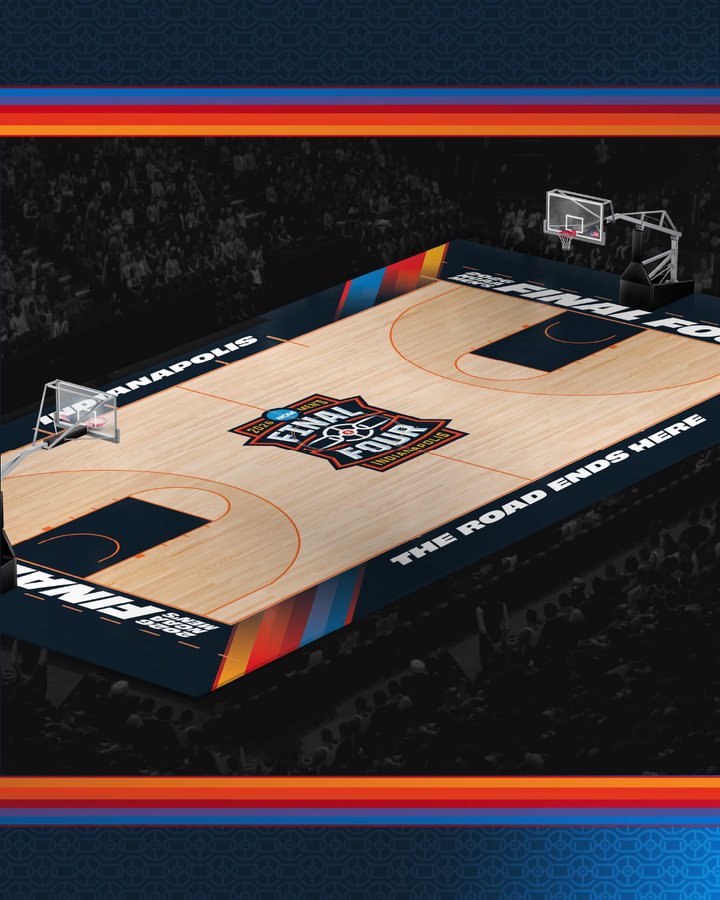 2026 Final Four Court - Full Diagram