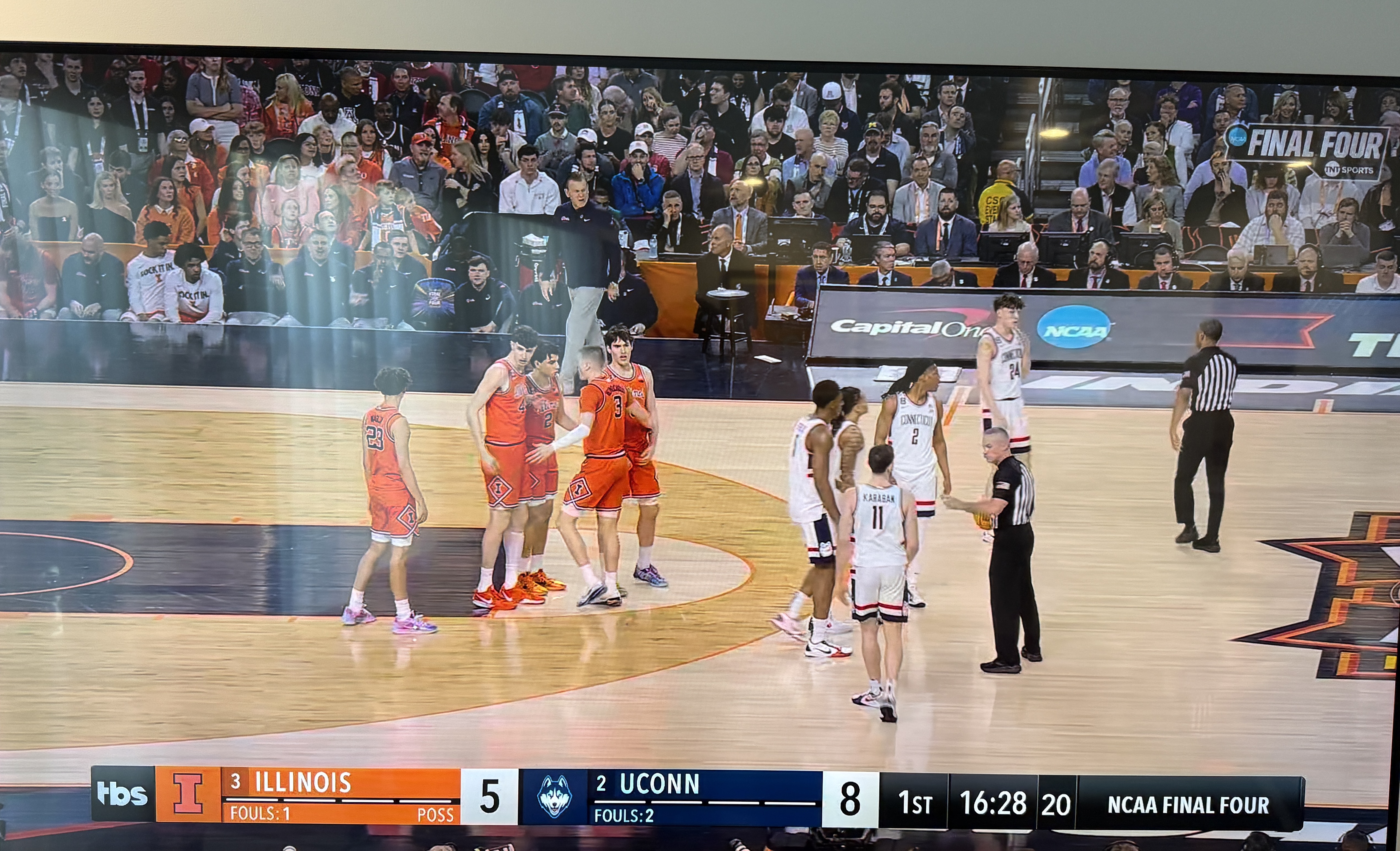 Scorebug during gameplay