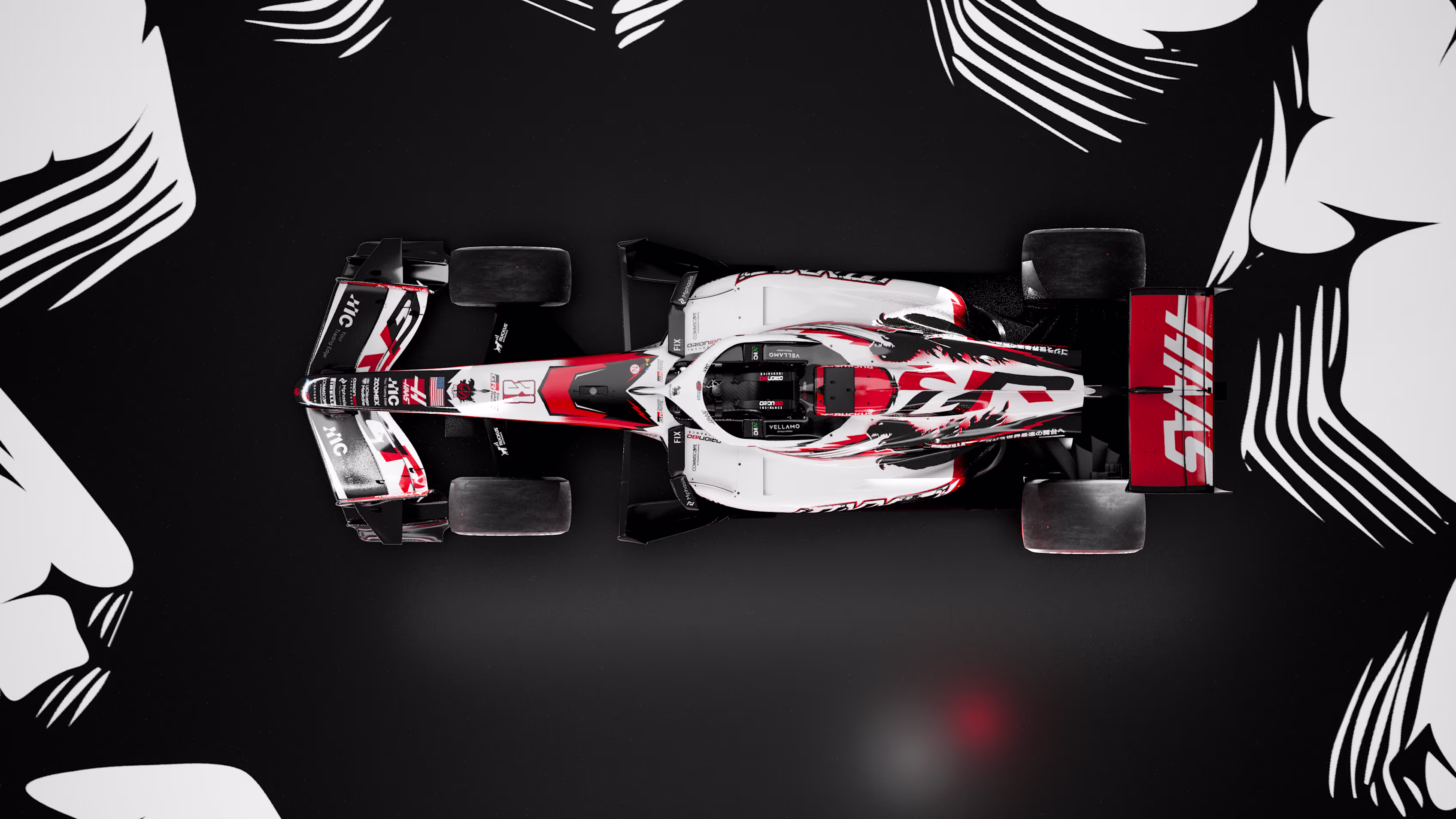 Haas Godzilla livery with Esteban Ocon