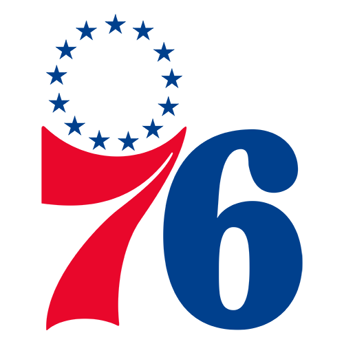 Philadelphia 76ers logo with 13 stars