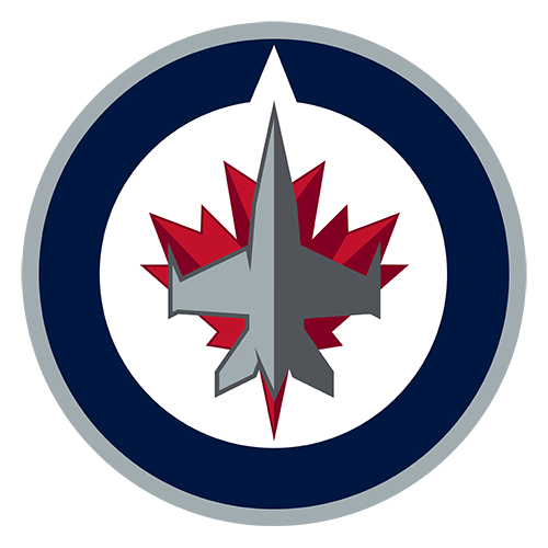 Winnipeg Jets logo with a jet over a maple leaf