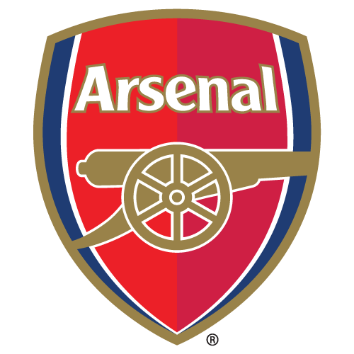 Arsenal crest with a cannon