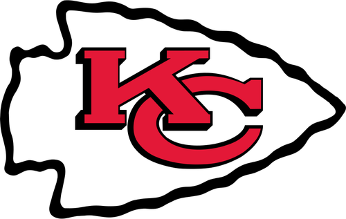 Kansas City Chiefs arrowhead logo with interlocking KC