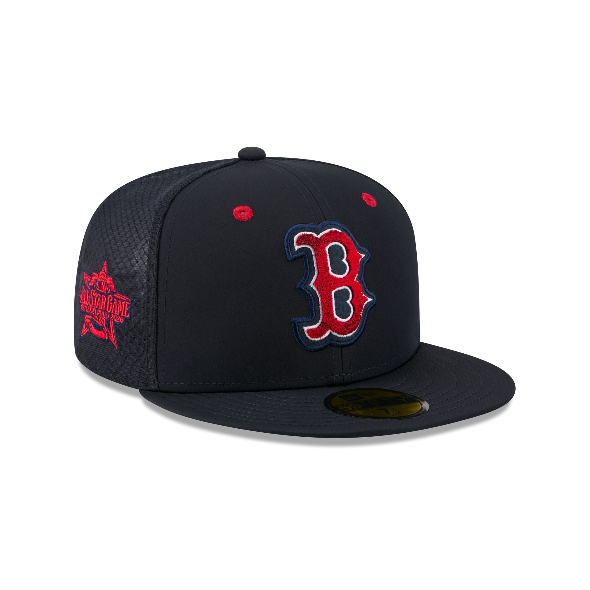 Boston Red Sox 2026 All-Star Game Workout cap, navy with red chenille B logo