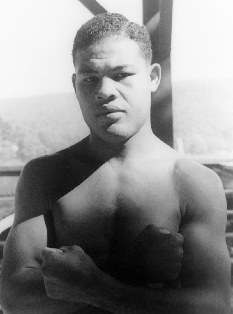 Boxer Joe Louis, the Brown Bomber, photographed by Carl Van Vechten in 1941