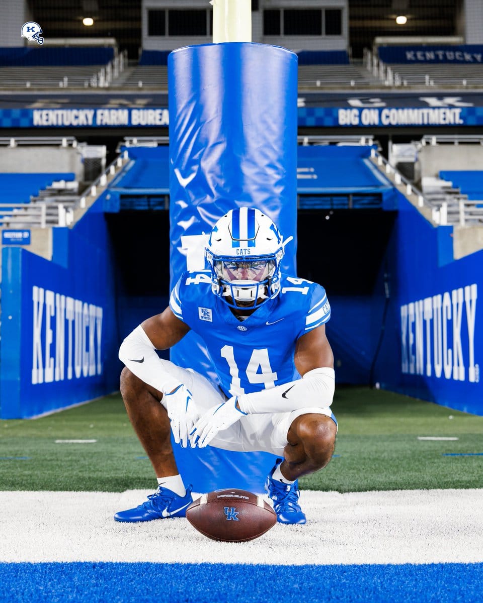 Kentucky Power K throwback uniform for the LSU game, Week 6 2026