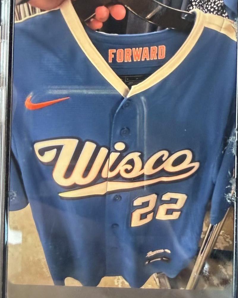 Milwaukee Brewers Wisco City Connect jersey back Yelich 22