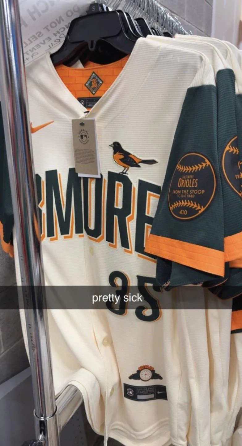 Baltimore Orioles BMORE City Connect jersey leaked