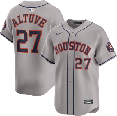 Houston Astros road gray uniform worn July 8 2026 at the Nationals, from the MLB daily jersey tracker