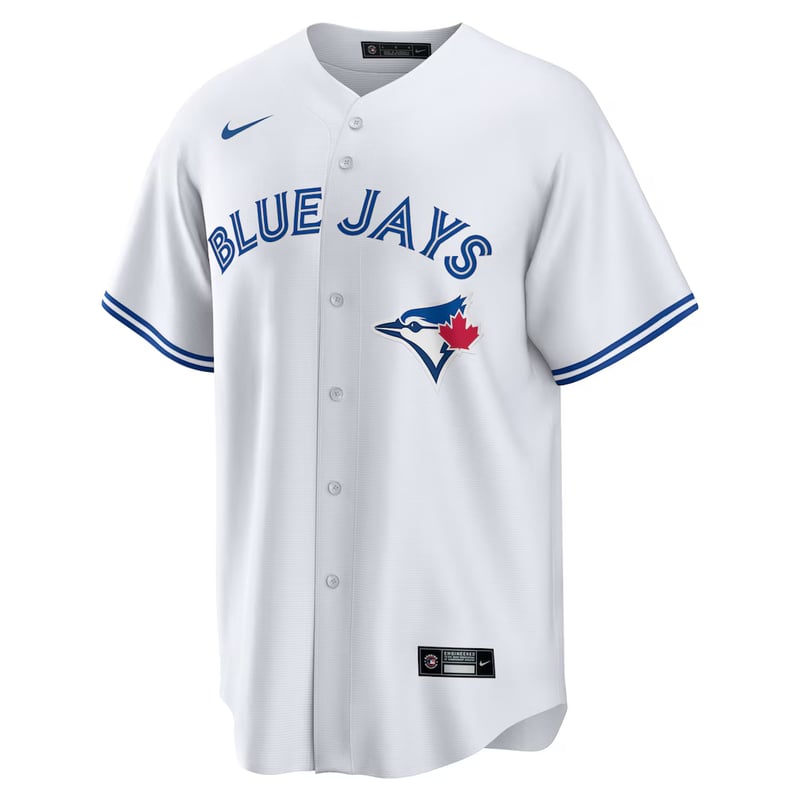 Blue Jays Home White jersey worn August 13 2026, from the MLB daily uniform tracker