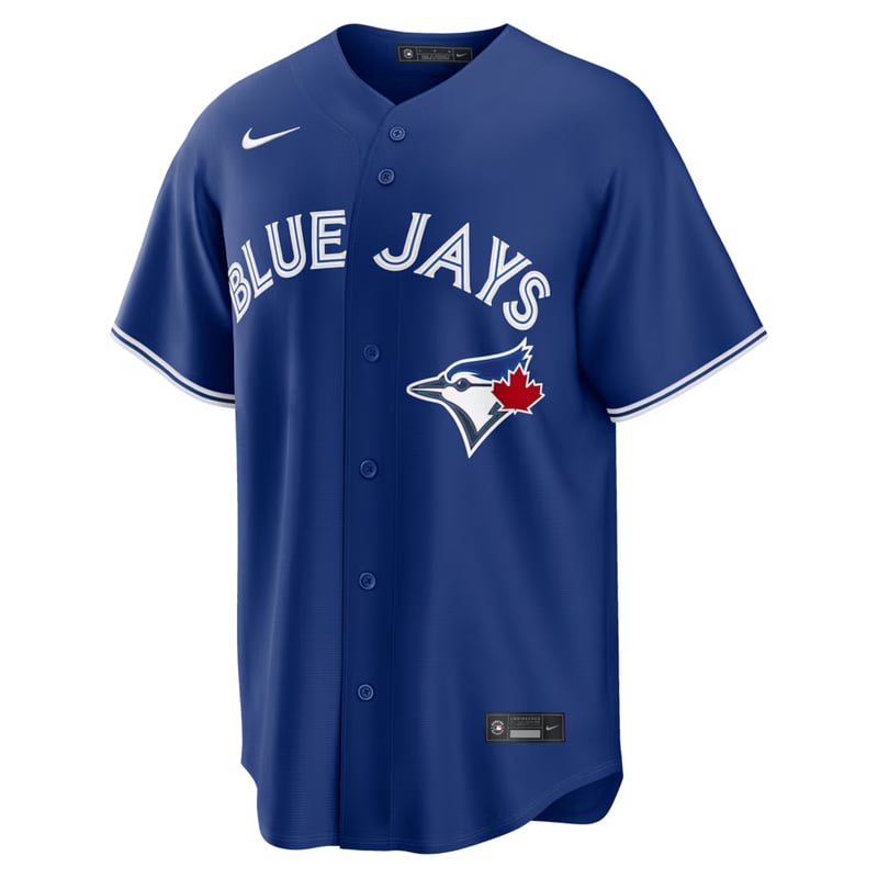 Toronto Blue Jays Royal Blue Alternate jersey worn August 21 2026 against the Yankees, from the MLB daily uniform tracker