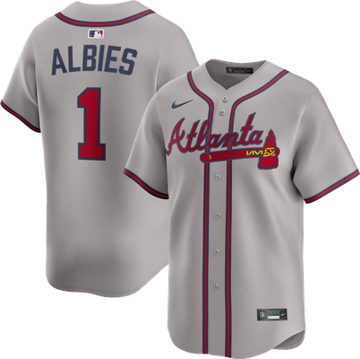 Atlanta Braves road gray uniform worn July 9 2026 at the Pirates, from the MLB daily jersey tracker