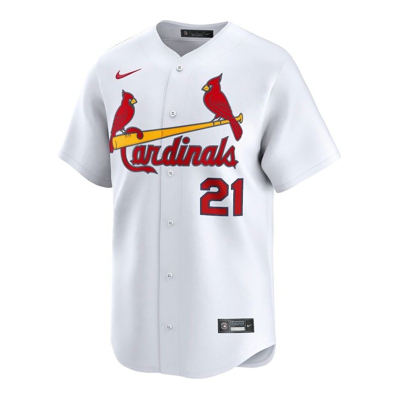 Cardinals Home White jersey worn August 12 2026, from the MLB daily uniform tracker