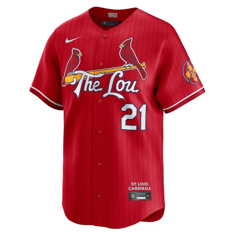 Cardinals The Lou City Connect jersey worn August 7 2026, from the MLB daily uniform tracker