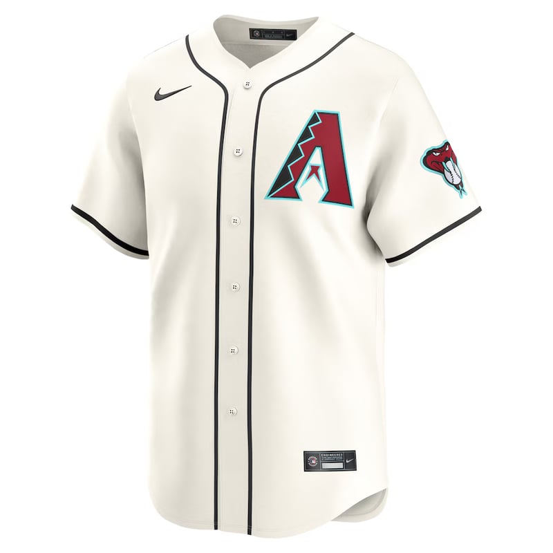 Diamondbacks Home White jersey worn August 12 2026, from the MLB daily uniform tracker