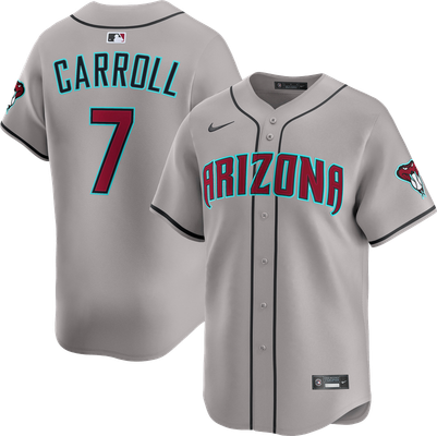 Arizona Diamondbacks road gray uniform worn July 8 2026 at the Padres, from the MLB daily jersey tracker