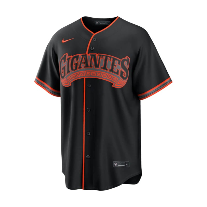 Giants Gigantes City Connect jersey worn August 15 2026, from the MLB daily uniform tracker