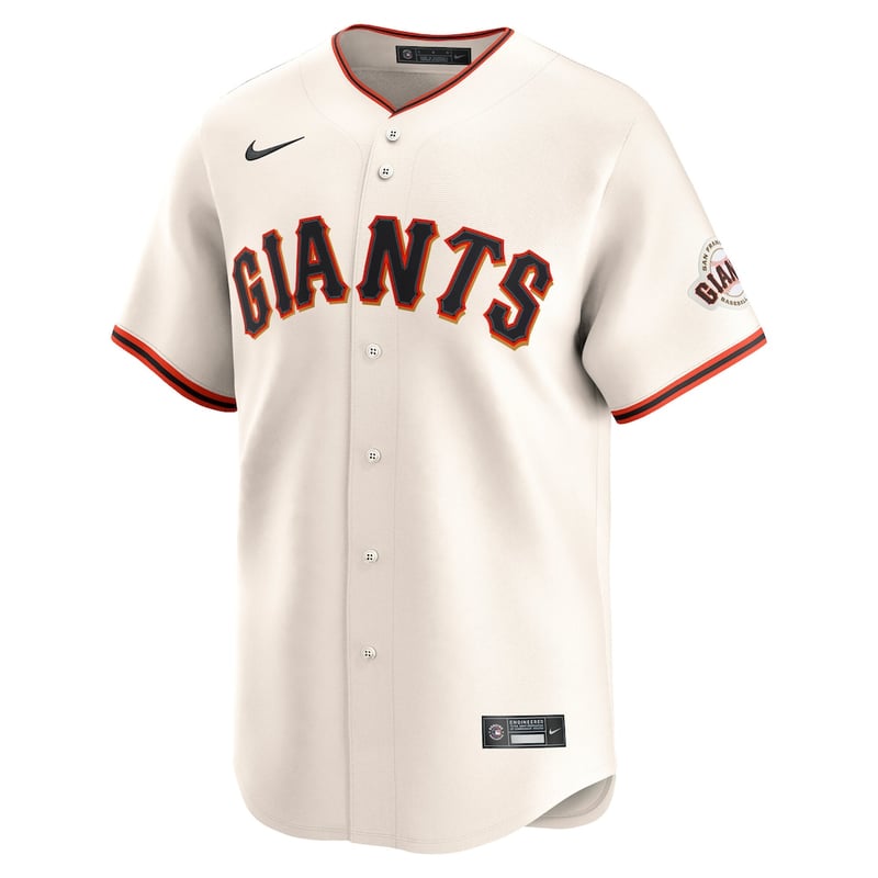 Giants Home Cream jersey worn August 16 2026, from the MLB daily uniform tracker