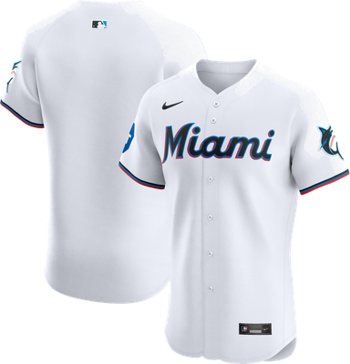 Miami Marlins home white uniform worn July 9 2026 vs the Mariners, from the MLB daily jersey tracker