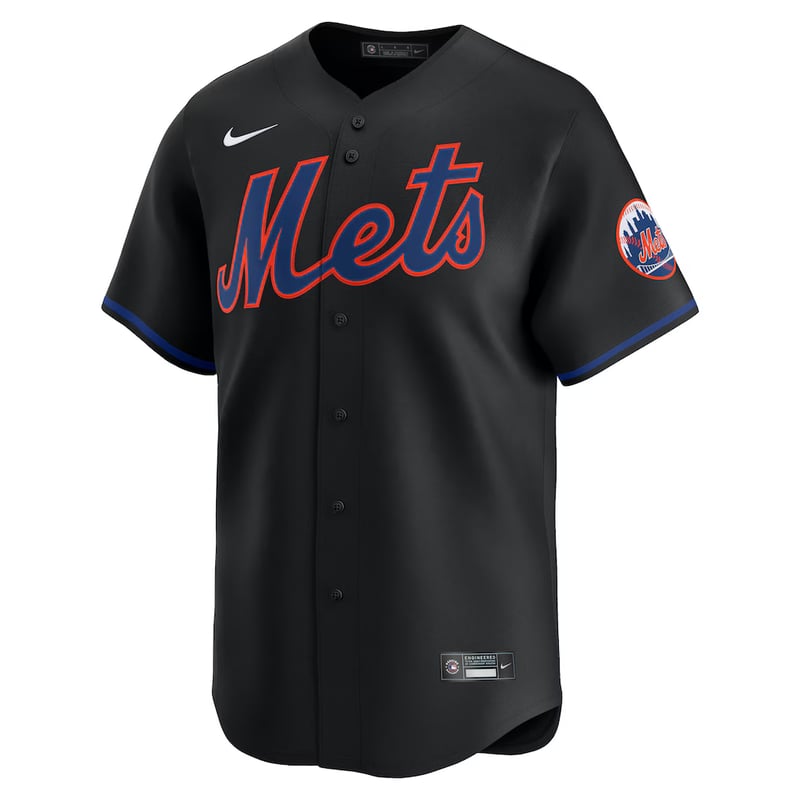 Mets Black Alternate jersey worn August 14 2026, from the MLB daily uniform tracker