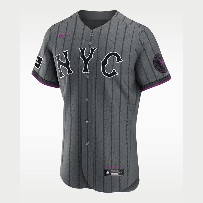 Mets NYC City Connect jersey worn August 15 2026, from the MLB daily uniform tracker