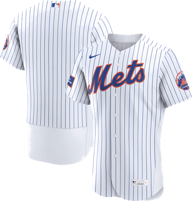 New York Mets home white uniform worn July 9 2026 vs the Royals, from the MLB daily jersey tracker