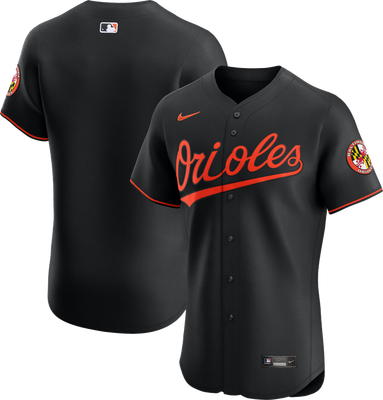 Baltimore Orioles black alternate jersey worn July 8 2026 vs the Cubs, from the MLB daily uniform tracker