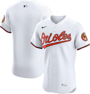 Baltimore Orioles home white uniform worn July 9 2026 vs the Cubs, from the MLB daily jersey tracker