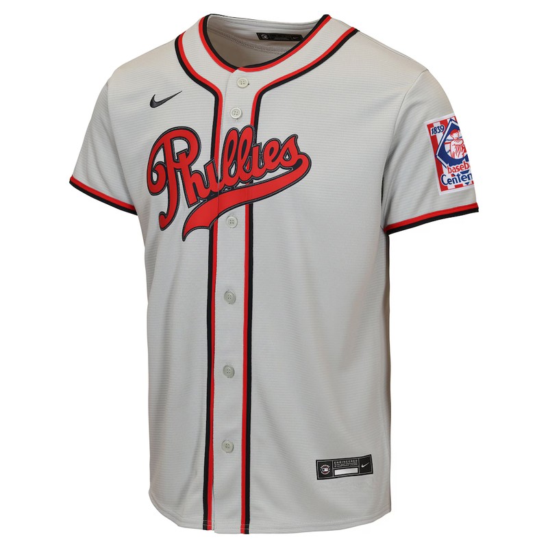 Phillies Field of Dreams Gray jersey worn August 13 2026, from the MLB daily uniform tracker