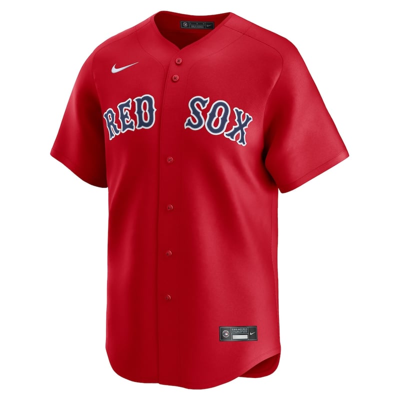 Red Sox Red Alternate jersey worn August 14 2026, from the MLB daily uniform tracker