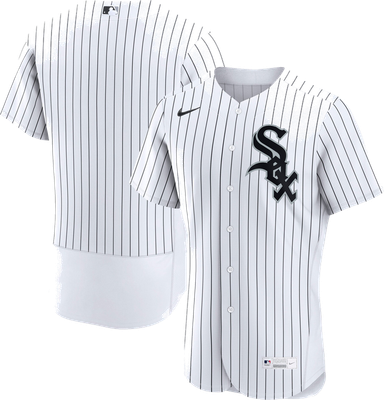 Chicago White Sox home white pinstripe uniform worn July 9 2026 vs the Red Sox, from the MLB daily jersey tracker