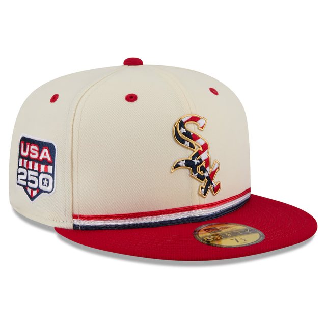 Chicago White Sox 2026 USA 250 Fourth of July 59FIFTY hat
