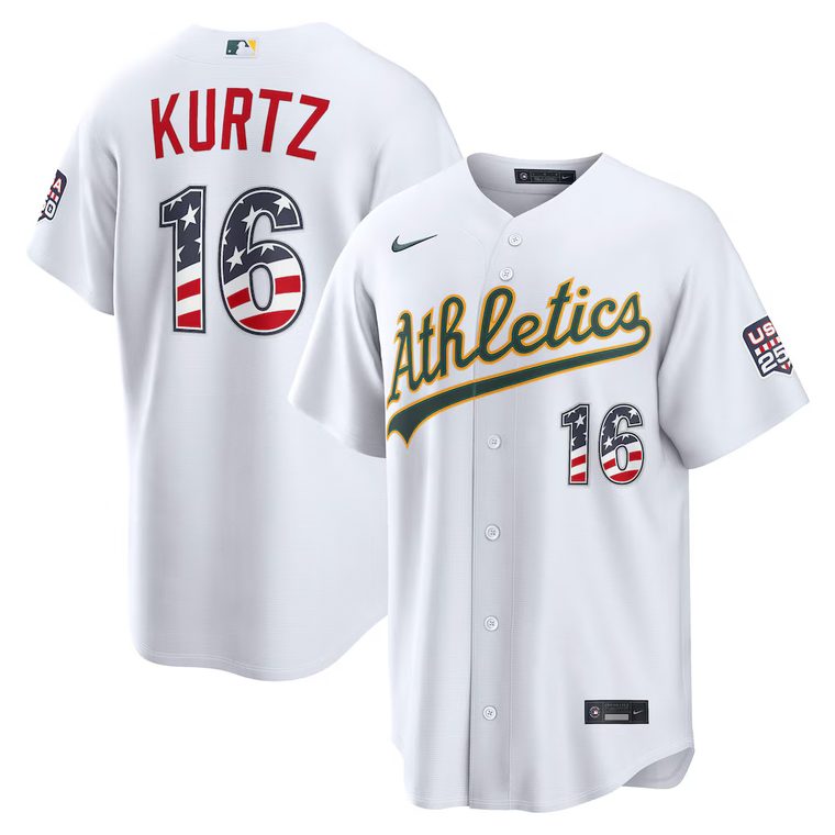 Athletics 2026 Fourth of July jersey