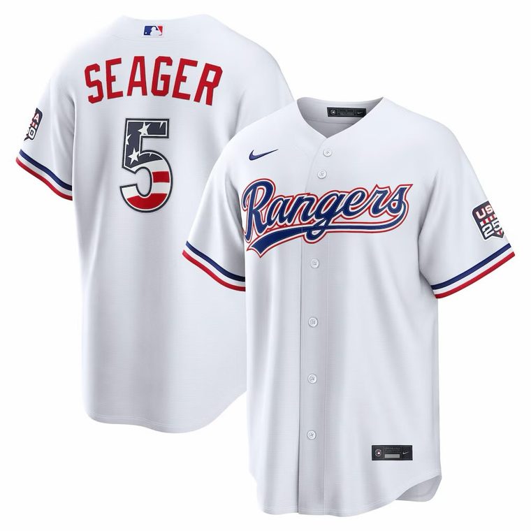 Texas Rangers 2026 Fourth of July jersey