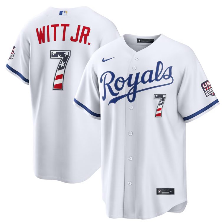Kansas City Royals 2026 Fourth of July jersey